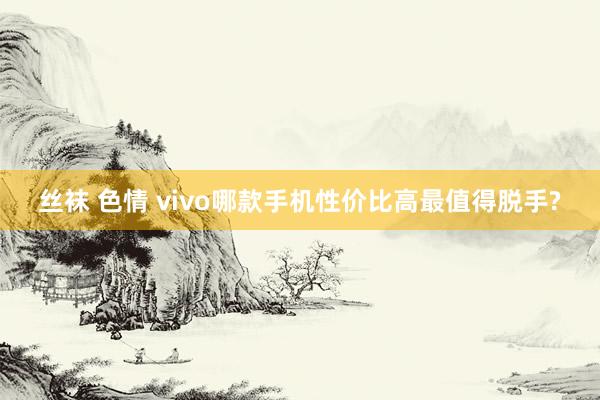 丝袜 色情 vivo哪款手机性价比高最值得脱手?