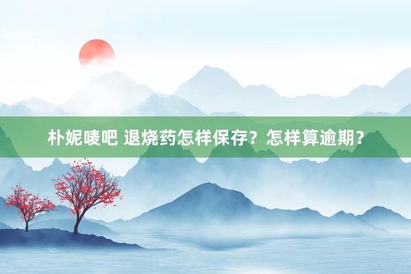 朴妮唛吧 退烧药怎样保存？怎样算逾期？